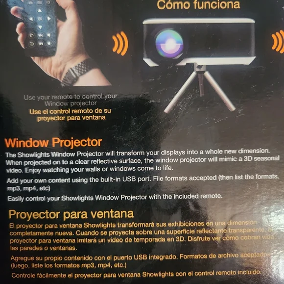 Nib Show Lights Window Projector 10 Amazing Shows